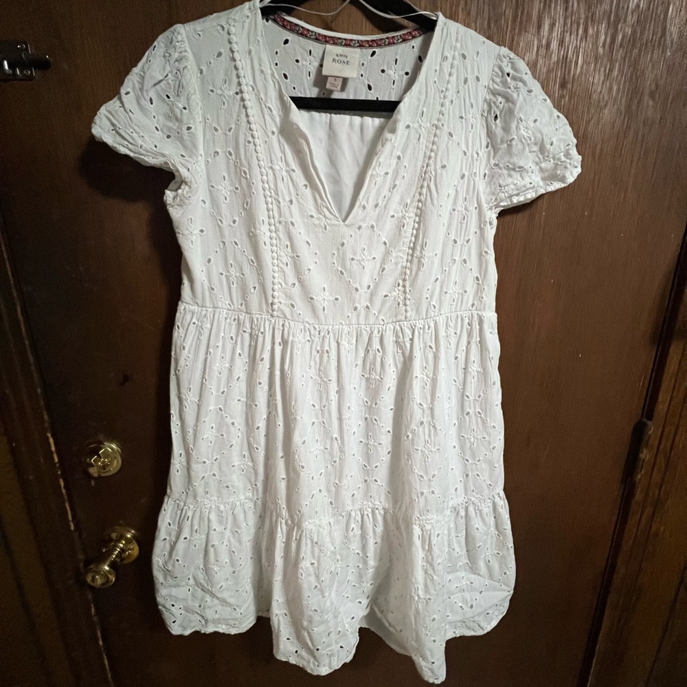White dress